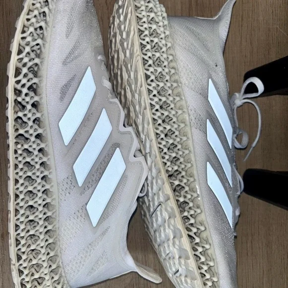 Adidas Men's White 4D Sneakers - Picture 10 of 10